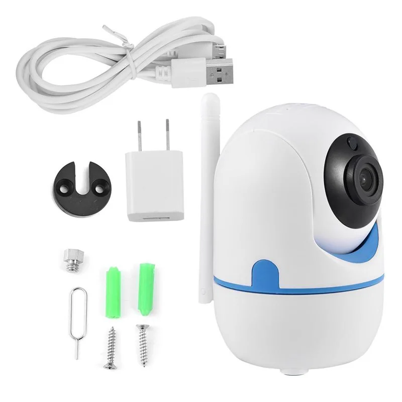 MINI 1.0MP HD Wifi IP Camera Smart Home Security Mobile Remote Control PTZ With Body Auto Tracking Two Way Audio Cloud Storage |