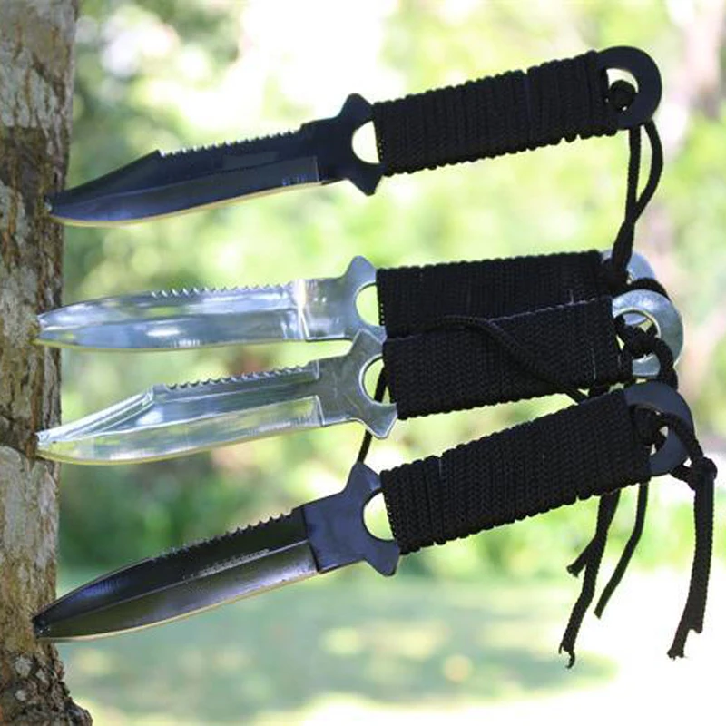 Тактический нож из нержавеющей стали с фиксированным клинком походный охотничий