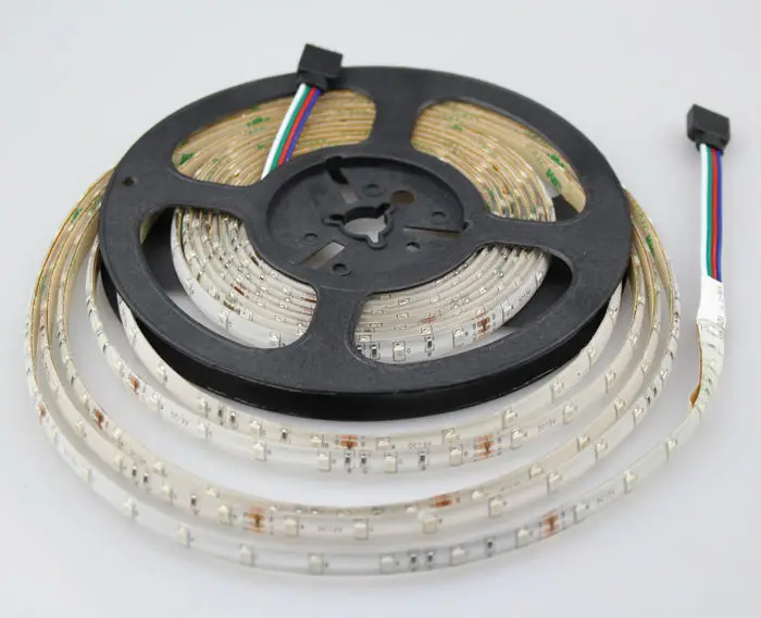 Светодиодная лента 5 м smd 3528 rgb Водонепроницаемая IP65 60led/m 300leds Гибкая светодиодная