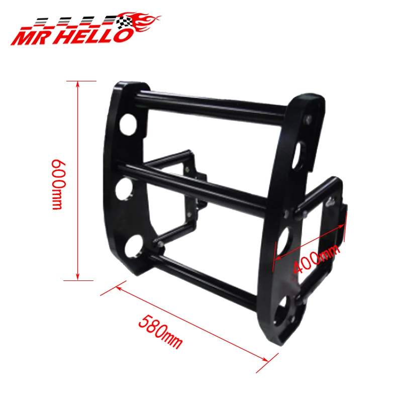 Mrhello алюминиевый передний бампер для mastang 588*400*600 мм