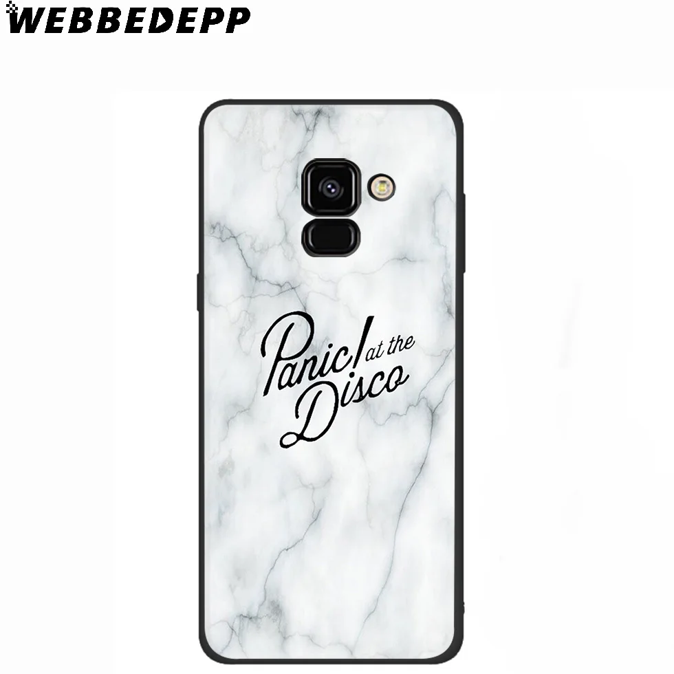 WEBBEDEPP Panic! В Disco силиконовый чехол для Samsung Galaxy A3 A5 A6 A7 A8 A9 A10 A20 A30 A40 A50 A70 M10 M20 M30 |
