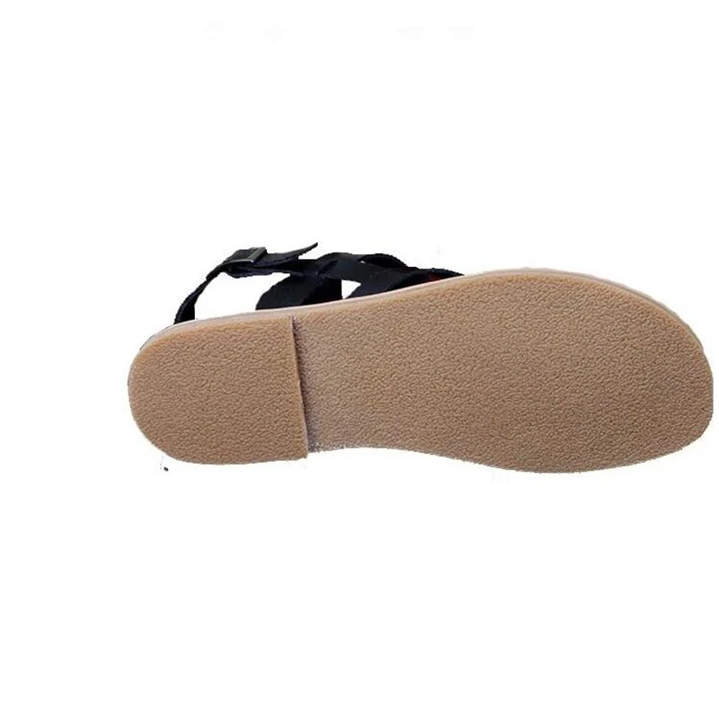 Натуральная кожа мужские с перекрестной шнуровкой сандалии Летняя Пляжная