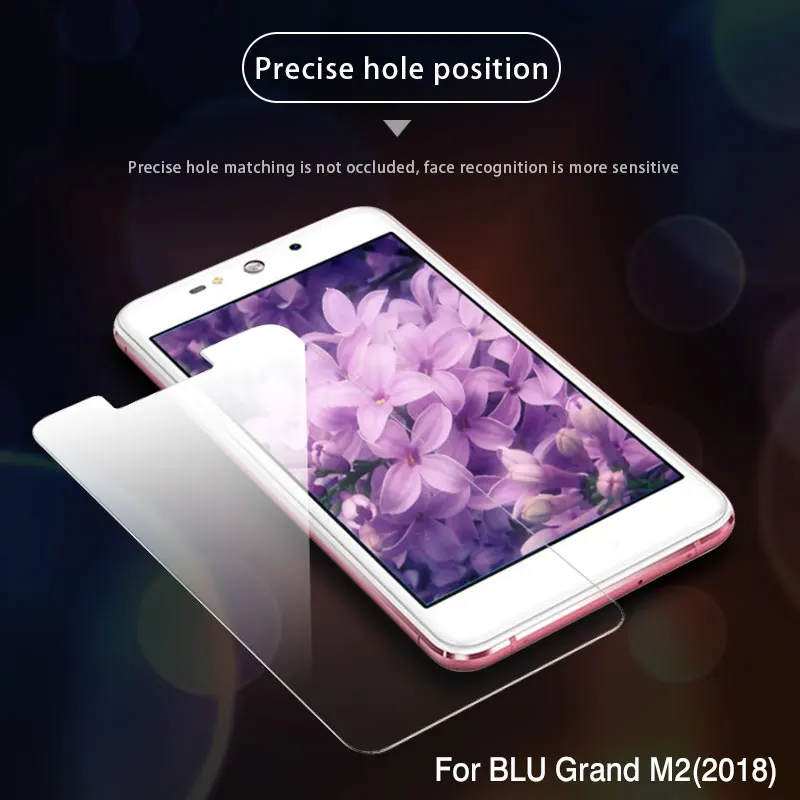 Mcdark Tempered Glass For BLU Grand M2 2018 Screen Protector Film Cover Easy To Install Phone | Мобильные телефоны и