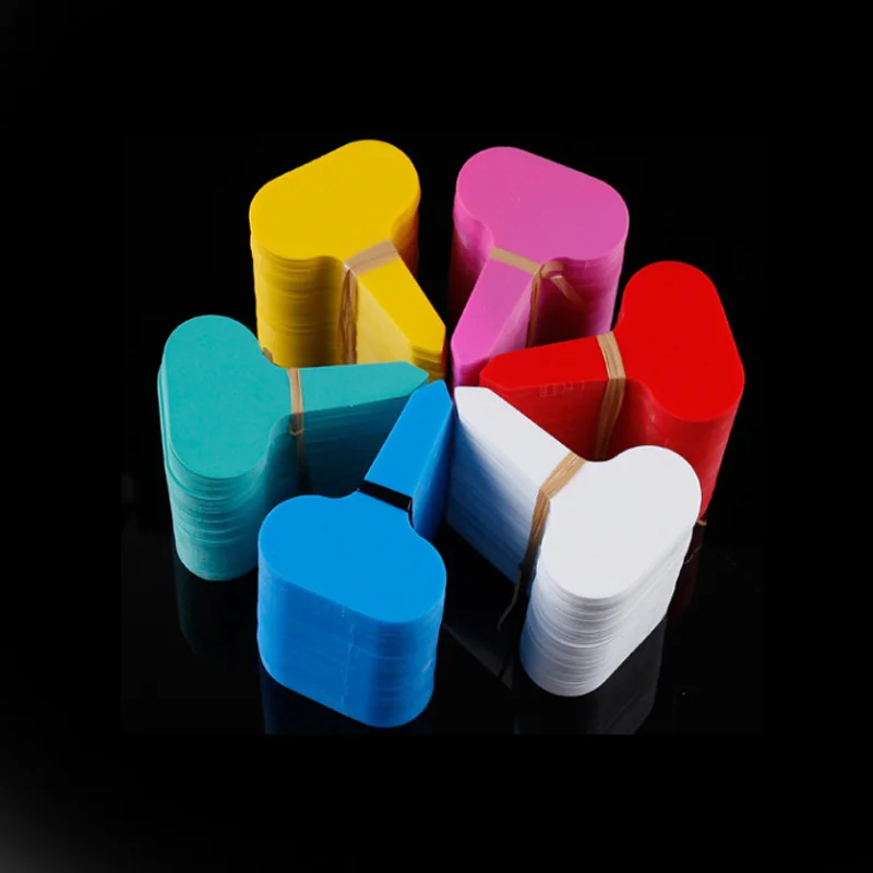 30 шт. пластик много цветов t тип детский сад РАСТЕНИЯ этикетки цветочный горшок