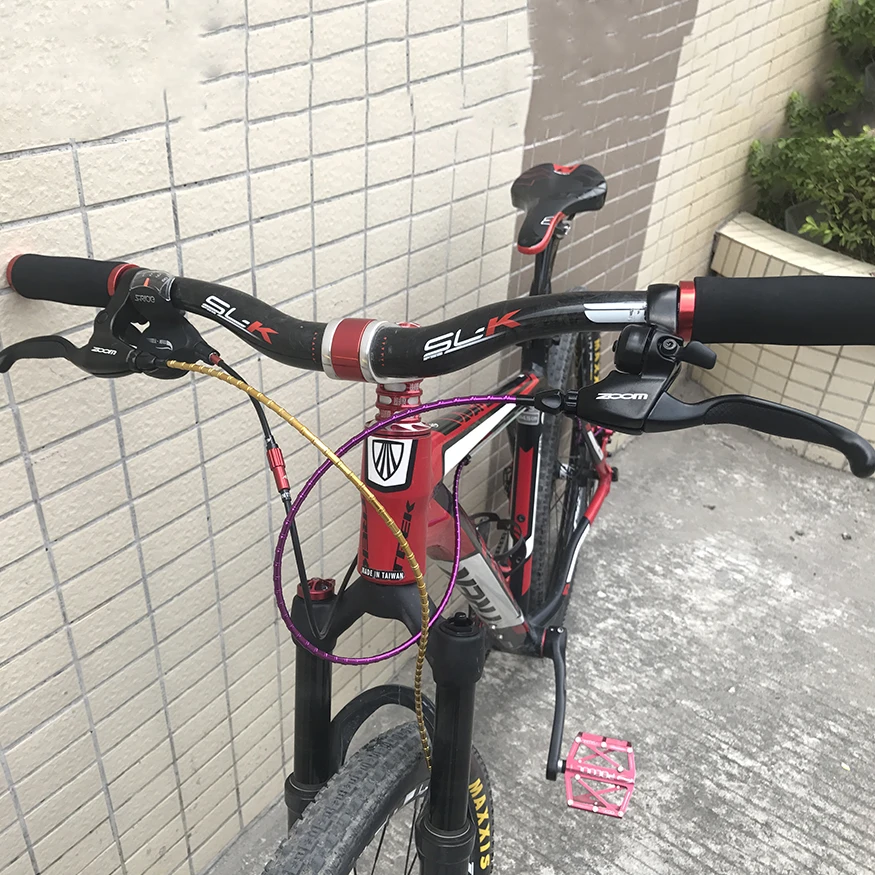 Зум MTB дорожный велосипед тормозной рычаг набор Алюминий сплав черный велосипедной ручки 2 пальца левый и правый с колокольчиком v-тормоз