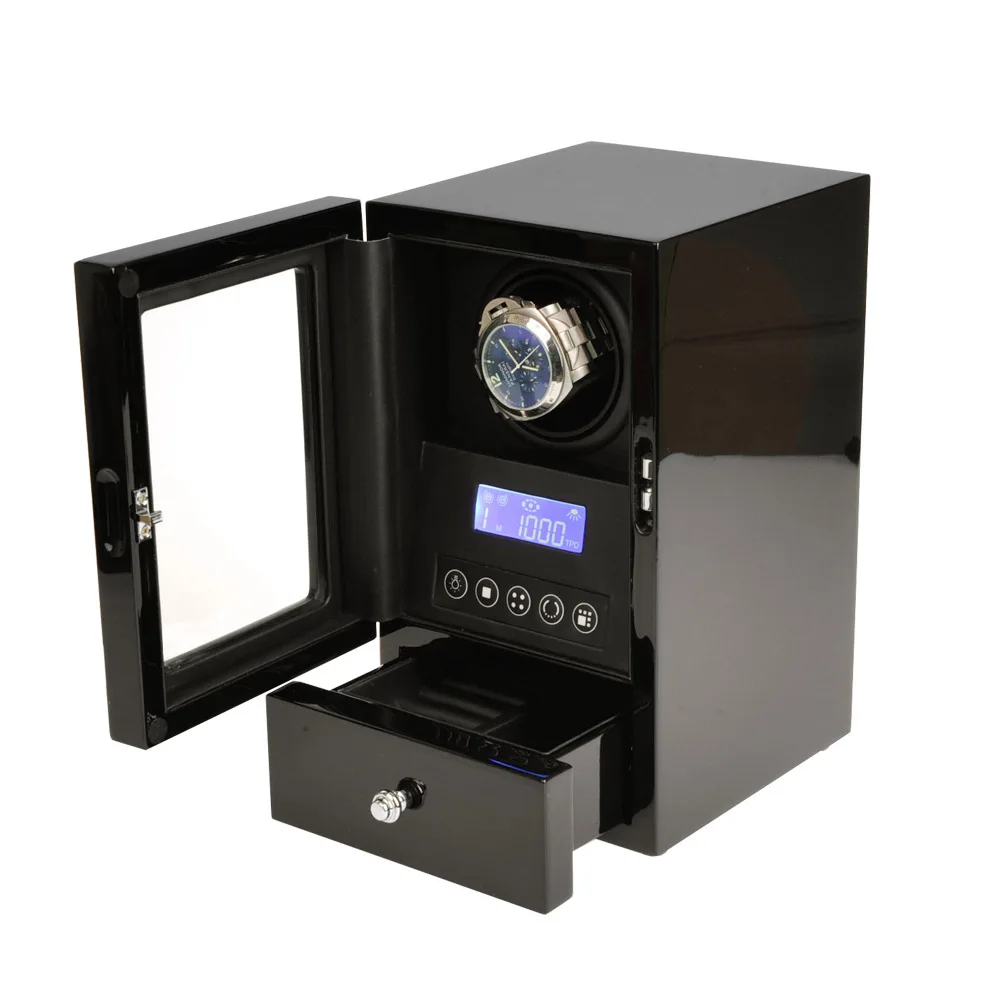 Новый ЖК дисплей сенсорный экран часы моталки box 1 ротора машины шкатулка