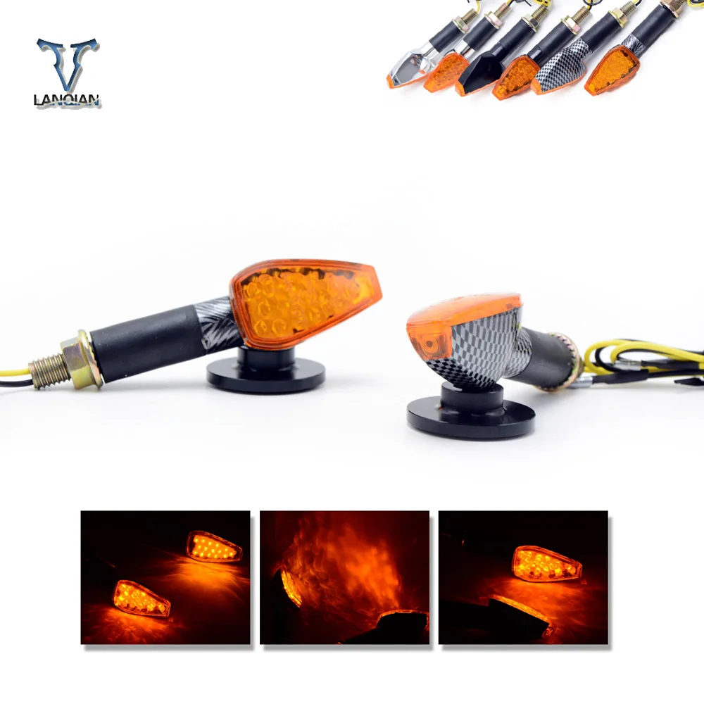 

Universal Motorcycle LED Flexible Turn Signal Indicators Lights/lamp for aprilia caponord 1200 Rally dorsoduro 1200 rsv mille R