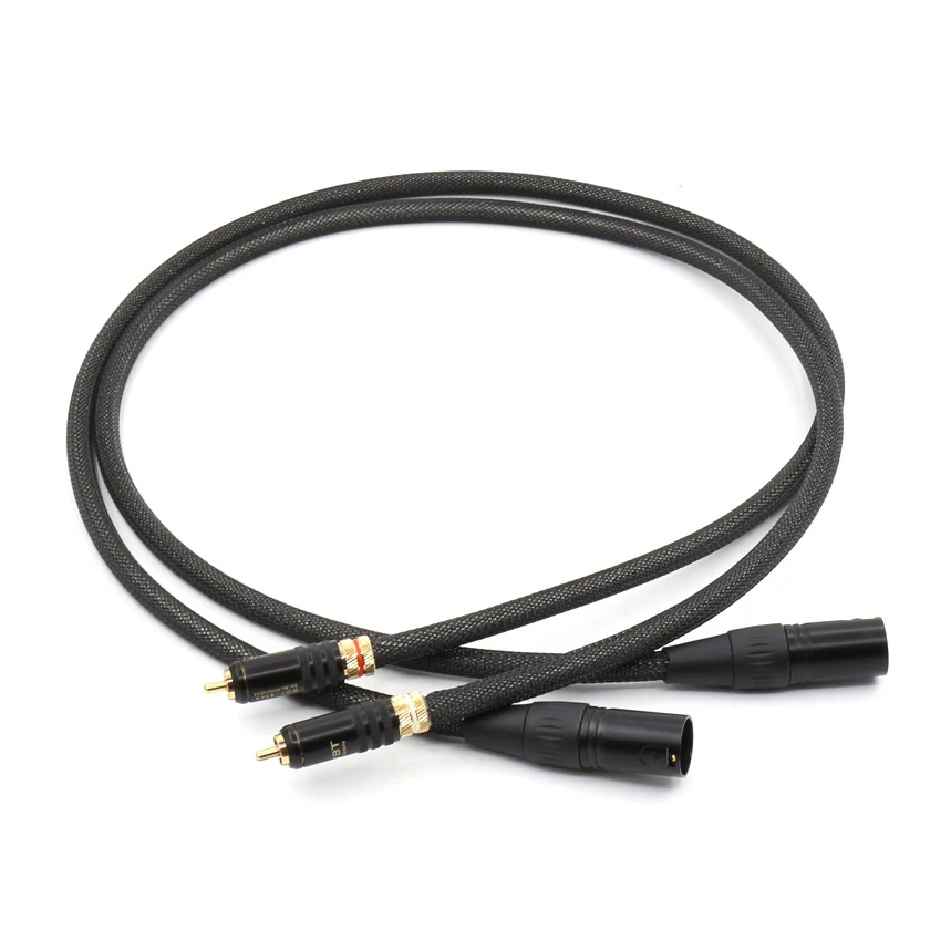 Подпись интерконнекторный кабель с штекером RCA XLR|signature cable|qed cablexlr xlr cable |