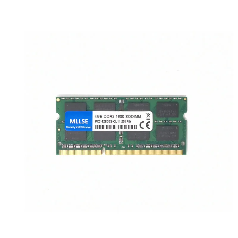 MLLSE Запечатанный SODIMM DDR3 1333 МГц 4 Гб PC3-10600 памяти для ноутбука RAM, хорошее качество! Совместим со всеми материнскими платами