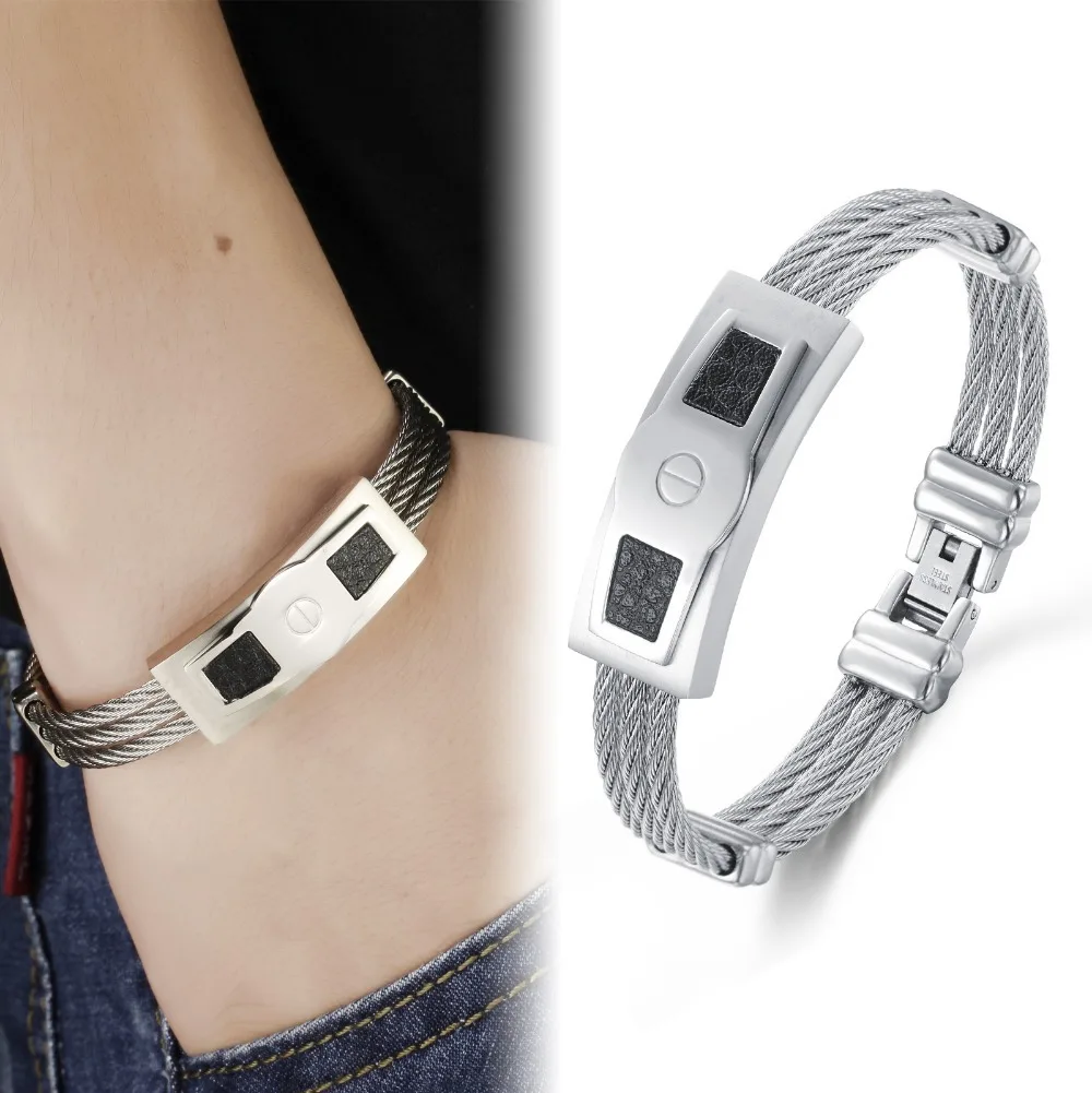 Модные украшения Одежда высшего качества Нержавеющая сталь браслет Mix цепи