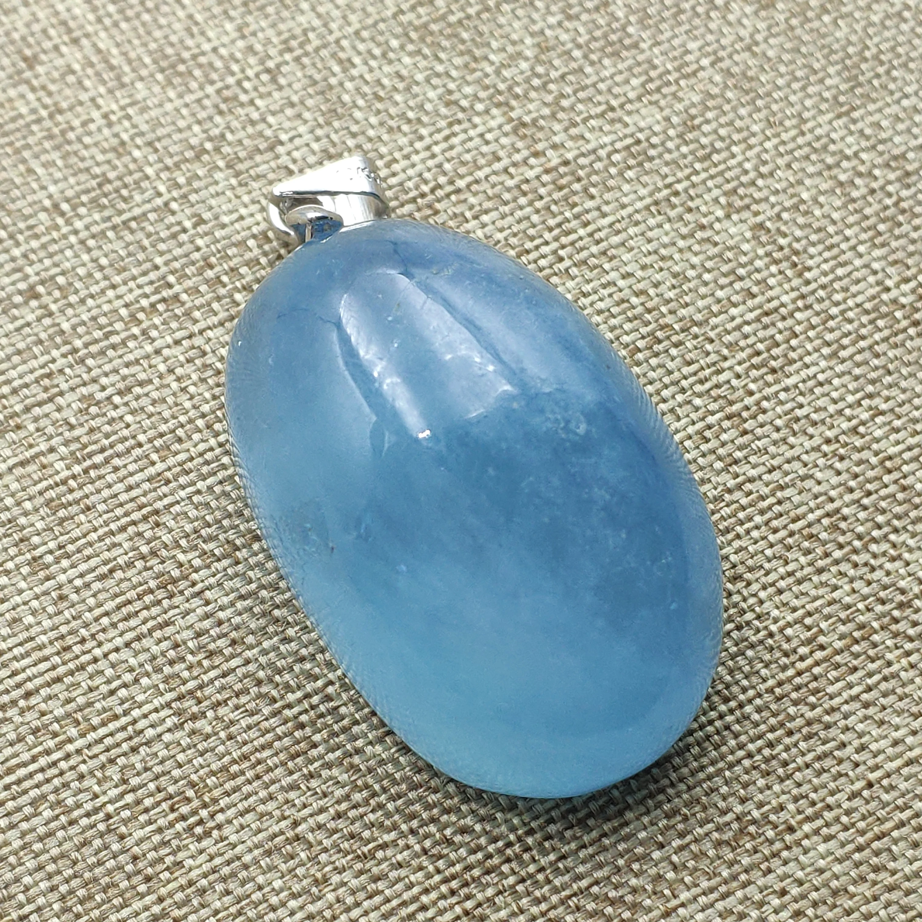 Натуральный голубой ледяной аквамарин кулон для женщин мужчин любви счастливый