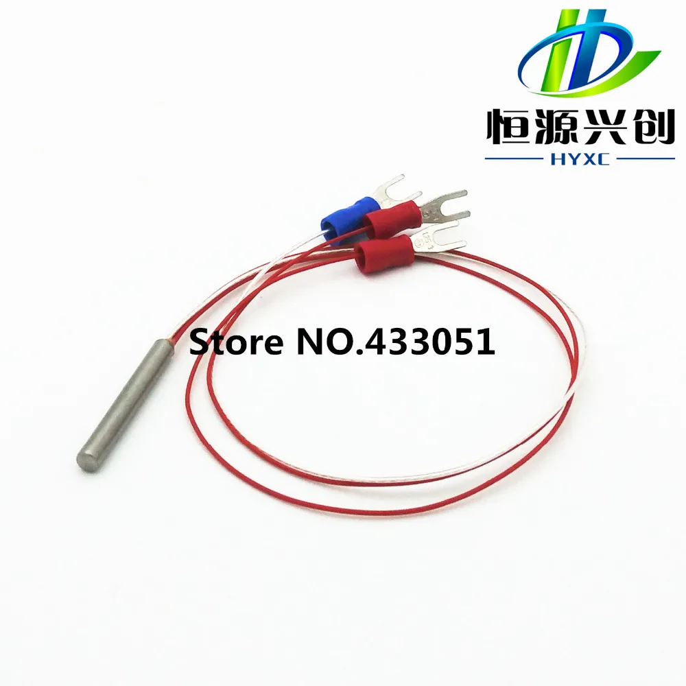 

Three wire precision platinum resistance temperature probe PT100 / PT1000 thermocouple, Free Shipping