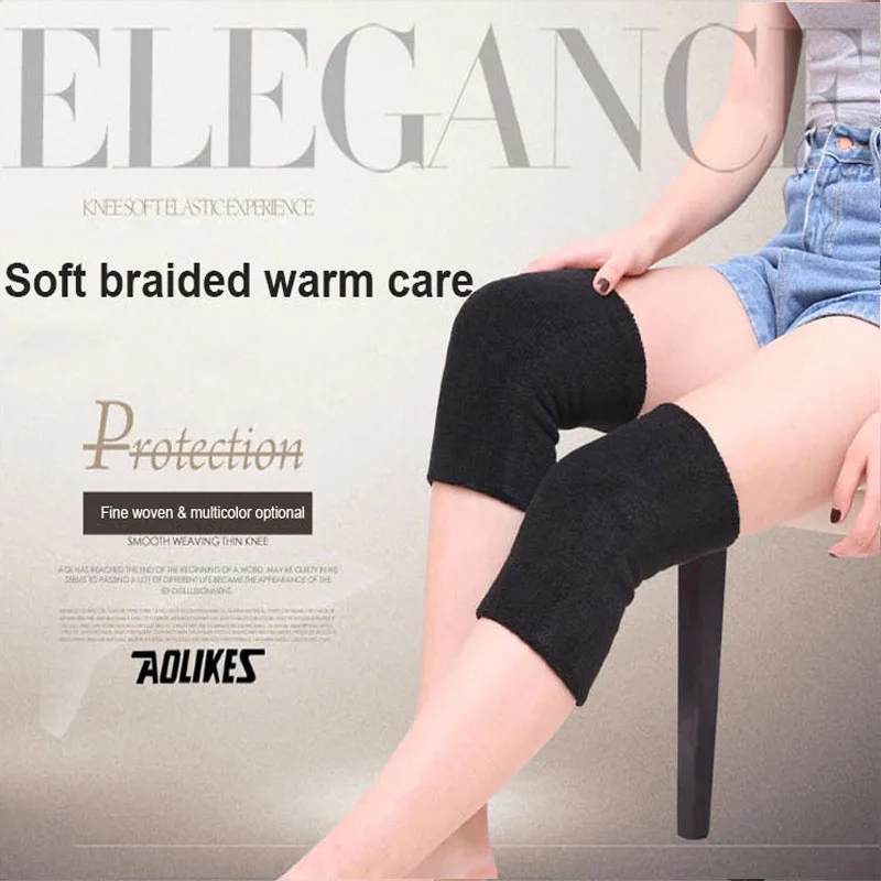 1 пара зимние теплые наколенники поддерживающие полотенце дышащие предотвращают