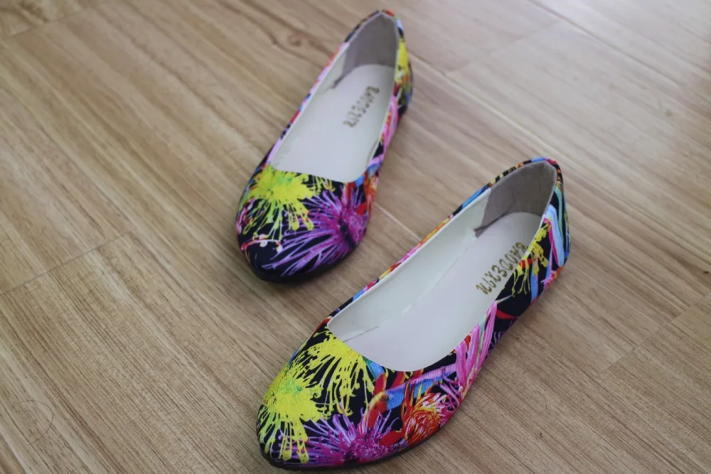 2018 Hot SaleFashion Women Comfortable Flat Single Shoes Casual of Sweet multicolor Work | Обувь