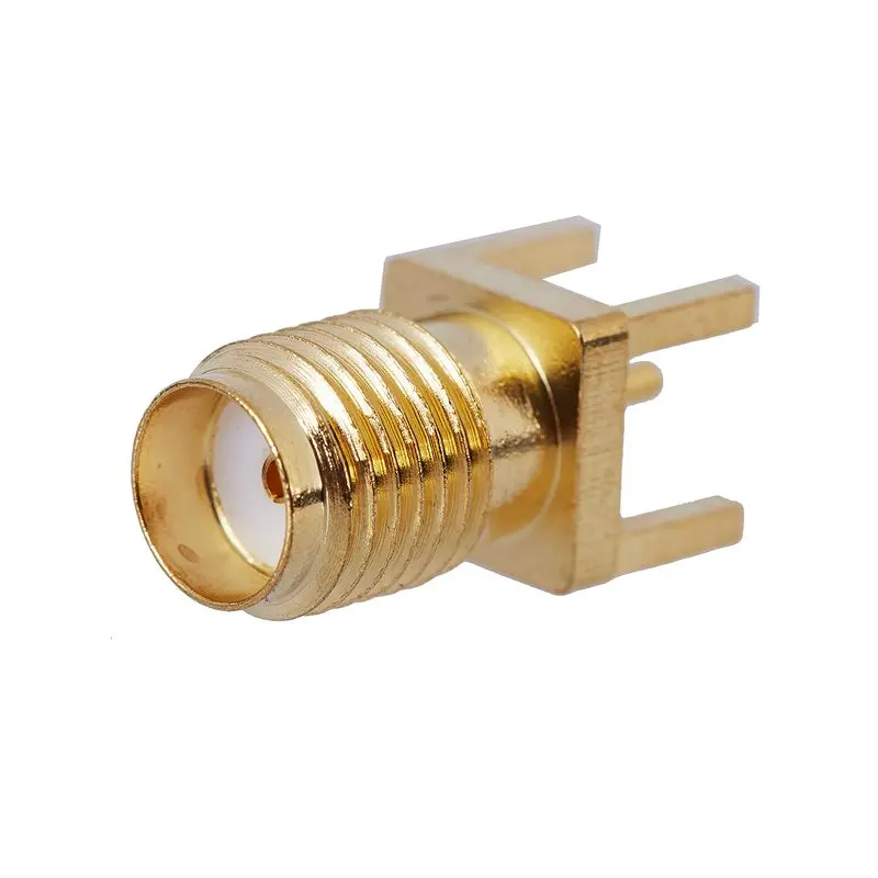 Конец Запуска печатного монтажа SMA женский прямой RF разъем адаптера 20 шт |