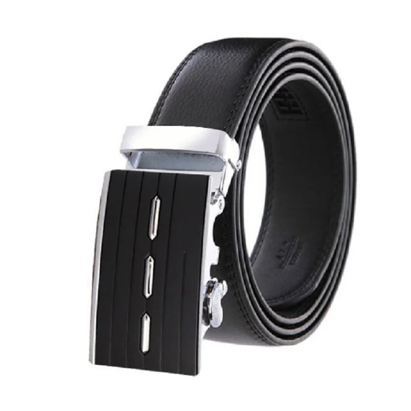 Мужские ремни роскошный автоматический ремень с пряжкой из сплава новые