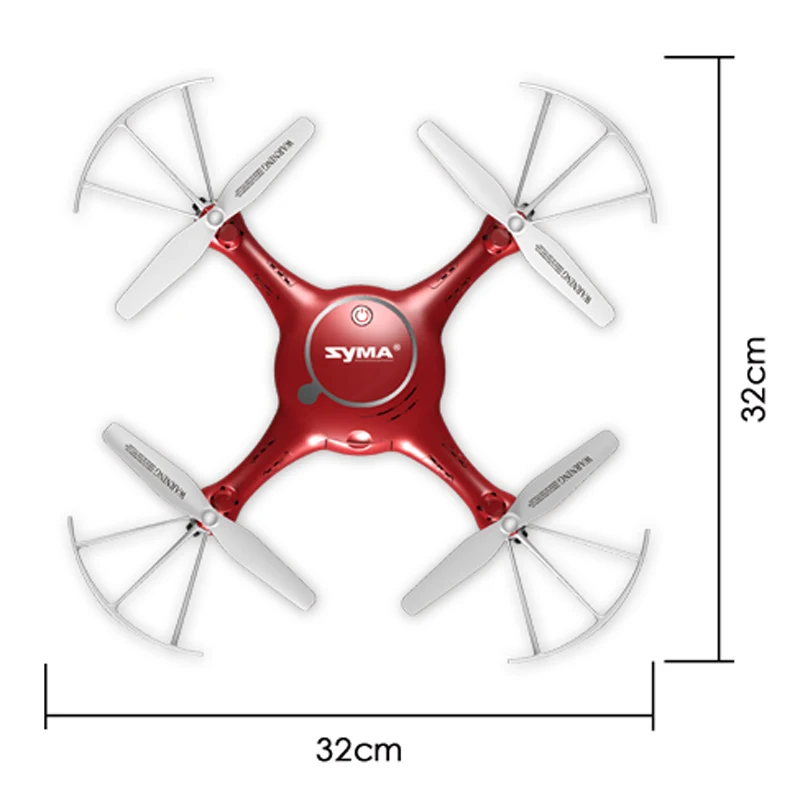 SYMA X5UW RC Wi-Fi Drone FPV-системы Quadcopter RTF с Камера HD 2.4 г 4CH Профессиональный дроны