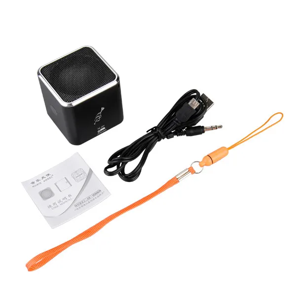 Музыка Ангел мини-динамик для Телефона Динамик Компьютера MP3 Плеер TF Карта Спикер