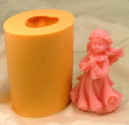 Силиконовые формы ангела форма для мыла в виде силиконовые силикагель феи