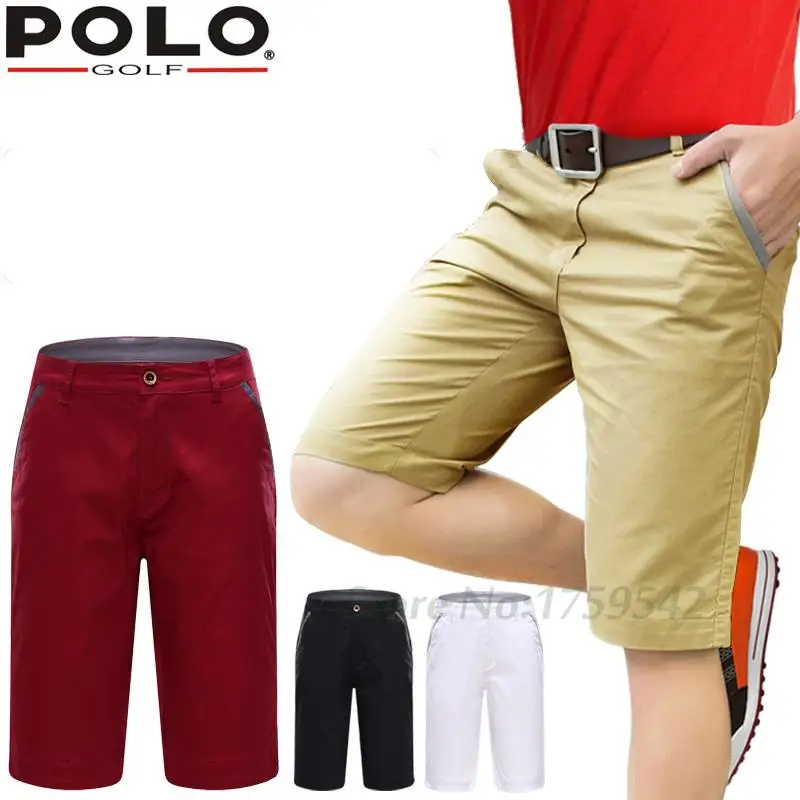 Мужские шорты POLO Authentic Golf хлопковые быстросохнущие однотонные с - Цена: 3 486,15 руб.