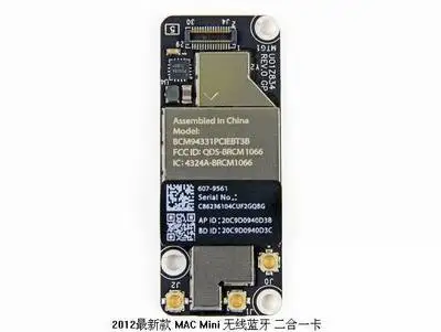 WLAN карта BroadCom BCM4331 BCM94331PCIEBT3B BCM94331PCIEBT3 BCM94331PCIEBT3AX BCM94331PCIEBT3BAX BT4.0 для Mac A1347 661 6040|wlan
