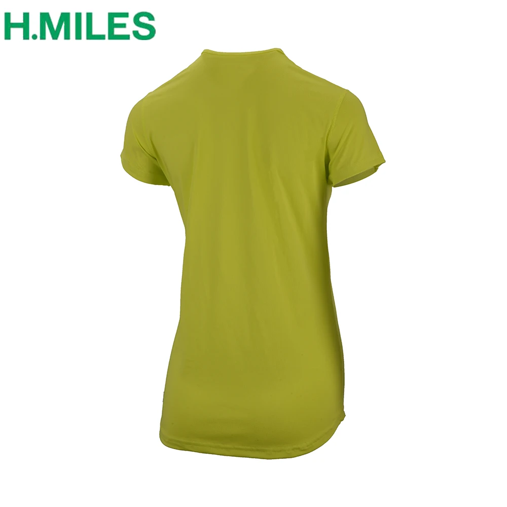 HMILES Women Sex Gym Sportswear fitness shirt short sleeve workout tees running top training t moisture wicking sweat | Спорт и