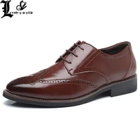 2022 men formal business split leather men dress office shoes men comfortable gentleman shoes free shipping l125