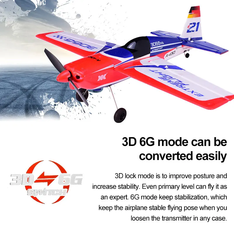 Wltoys XK A430 X4 передатчик RC самолет 2,4G 5CH бесщеточный 3D6G система самолет совместим с FUTABA S-FHSS самолет RC планер