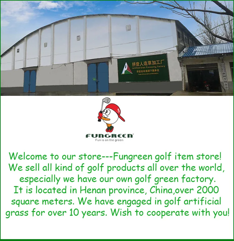 FUNGREEN коврик для гольфа 3 травы с резиновый коврик держатель учебные пособия для гольфа для дома и улицы Tri-газон для гольфа Трава
