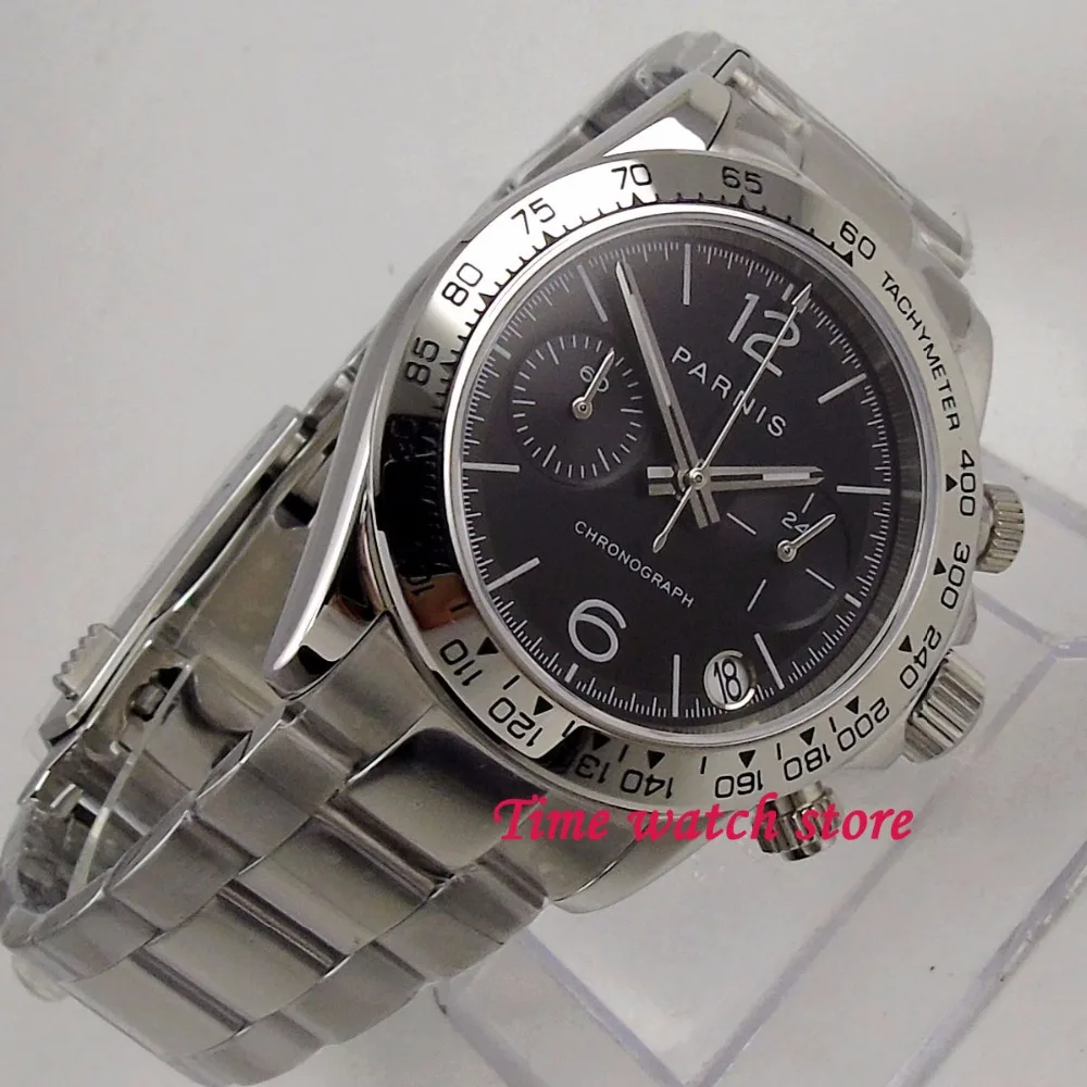 Мужские водонепроницаемые часы с хронографом 39 мм | Наручные