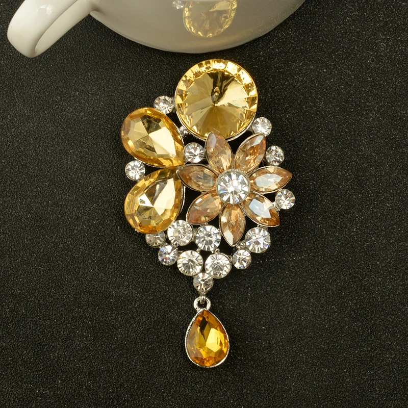 Женский винтажный костюм фиолетового цвета ювелирное украшение в форме цветка