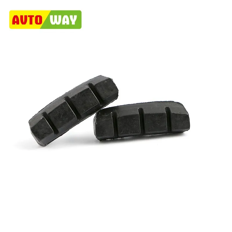 Autoway 2 пары CP505 MTB резиновые Тормозные колодки для горного велосипеда, шоссейного велосипеда, велосипедного тормоза, v-тормоза, тормозные колодки, держатели блоков 50 мм