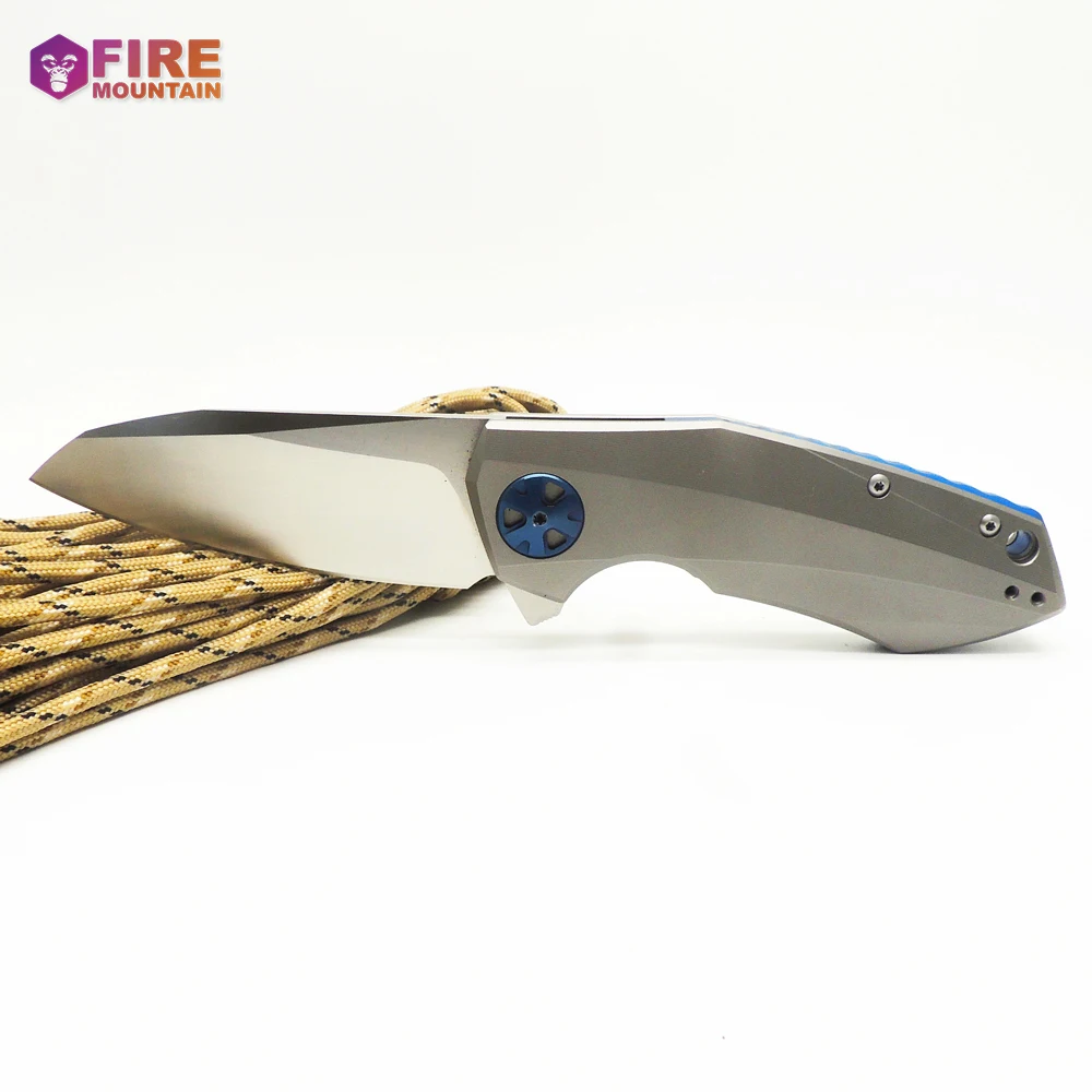 Складные ножи BMT ZT 0456 для кемпинга лезвие CTS 204P титановая ручка шарикоподшипник