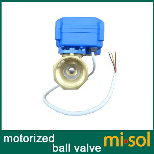 Медный шаровой кран с электроприводом misol / 1 шт. Редукционный порт G1 &quotDN25 BSP 2