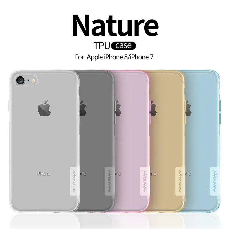 NILLKIN Ультра Прозрачный натуральный ТПУ чехол для iPhone 11 Pro Xs Max XR 6 7 8 Plus 5S 5se Прозрачная мягкая задняя крышка для iPhone 11 чехол