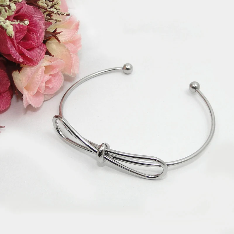 DICARLUN браслет с бантами минималистичные ювелирные изделия узлом бесконечности