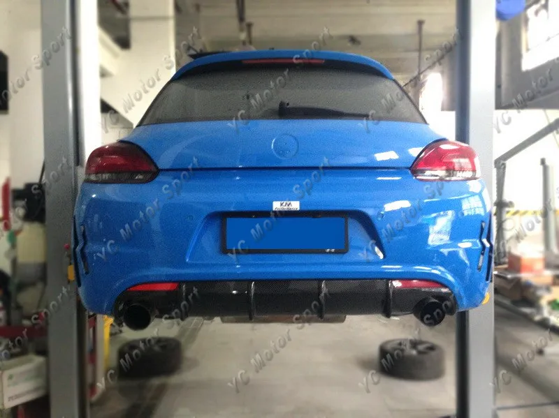 Автомобильные аксессуары стильный задний диффузор GT24 из углеродного волокна Cup