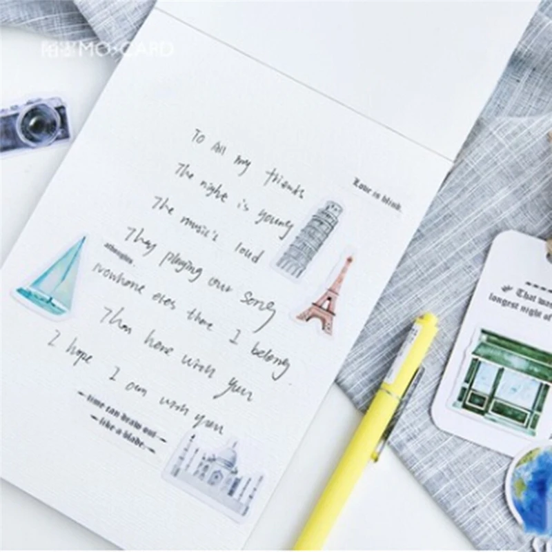 Новая наклейка Путешествие DIY винтажные Ретро классические туристические