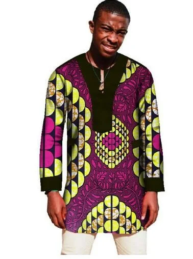 В африканском стиле Новый ограниченной Хлопок Дашики 2018 Африканский принт Для