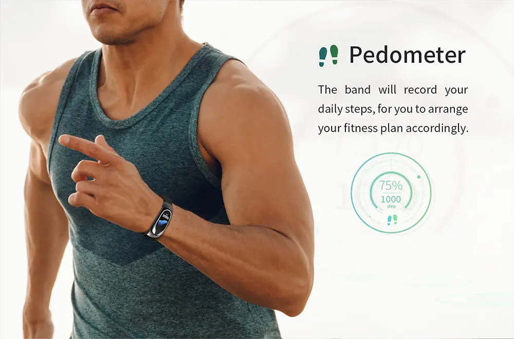 KR04 смарт-браслет Фитнес трекер Браслет IP67 Водонепроницаемый bluetooth smartwatch