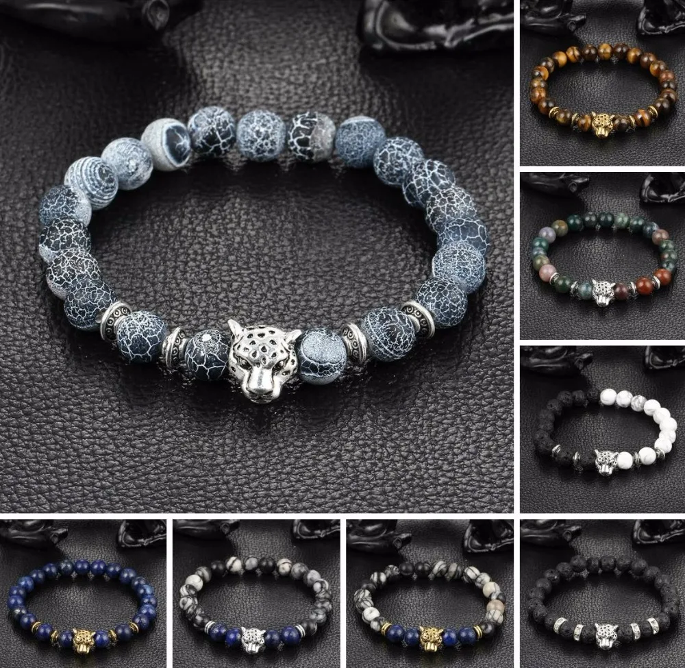 Очаровательные браслеты оптовая продажа модные женские мужские покрытые
