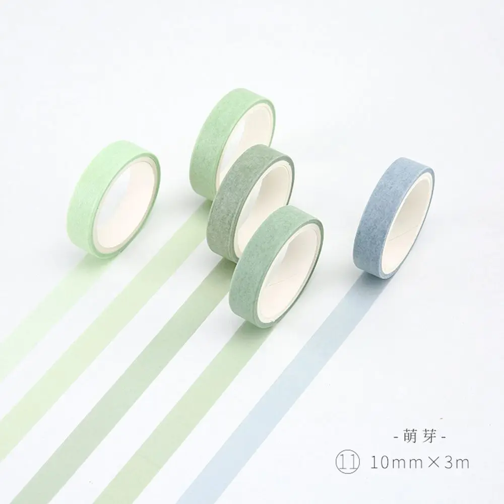 5Pcs/Lot Fall Rainbow Masking Washi Tape Set Crafts And Scrapbooking Paper Decor Japanese Stationery Office Supplies Free Ship