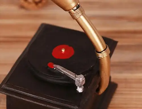 Винтажная модель фонографа из смолы орнаменты креативный фонограф фигурки