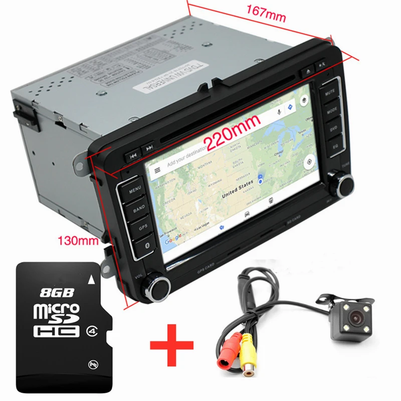 Автомобильный DVD плеер WETOWE D6 двойной DIN BLUETOOTH fm радио GPS автомобильный