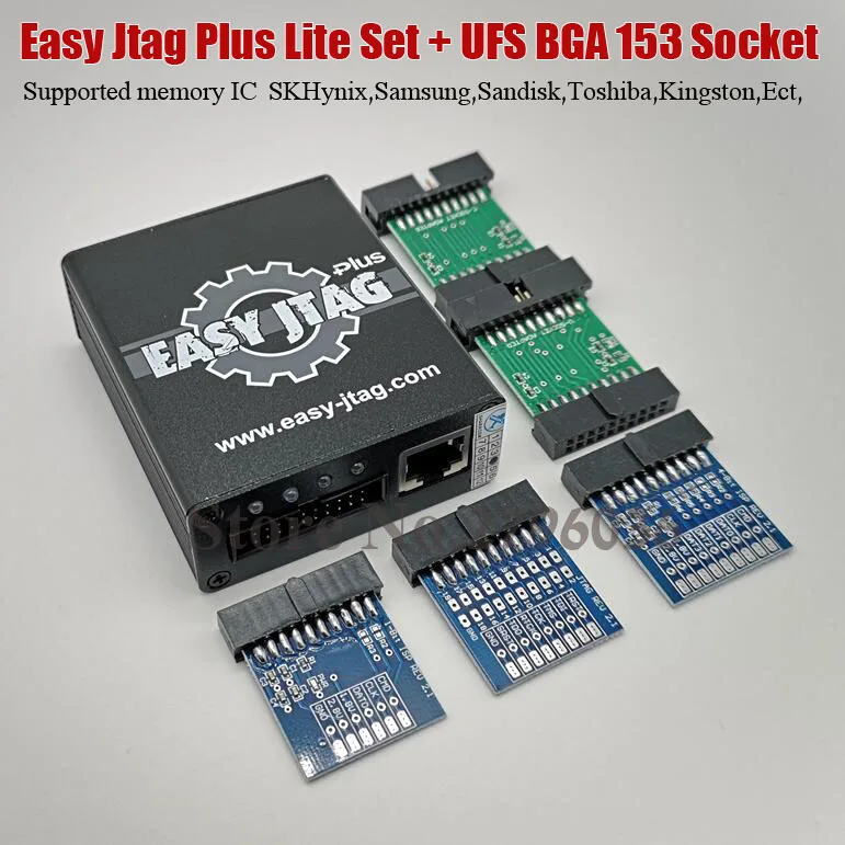 100% Оригинальный легкий набор Jtag Plus Lite + Box UFS BGA 153 Socket|Детали устройств связи| |