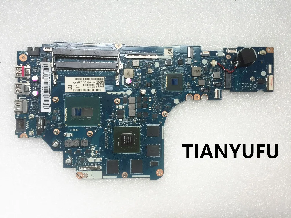 Материнская плата для ноутбука lenovo Y50-70 с процессором i7-4720HQ 2,60 ГГц GTX 960M 4 Гб GPU ZIVY2 LA-B111P материнская плата протестирована на