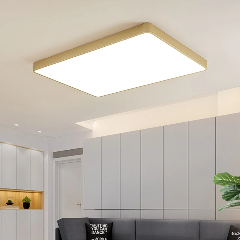 Современный потолочный светильник s ультра тонкий светодиодный круглый для