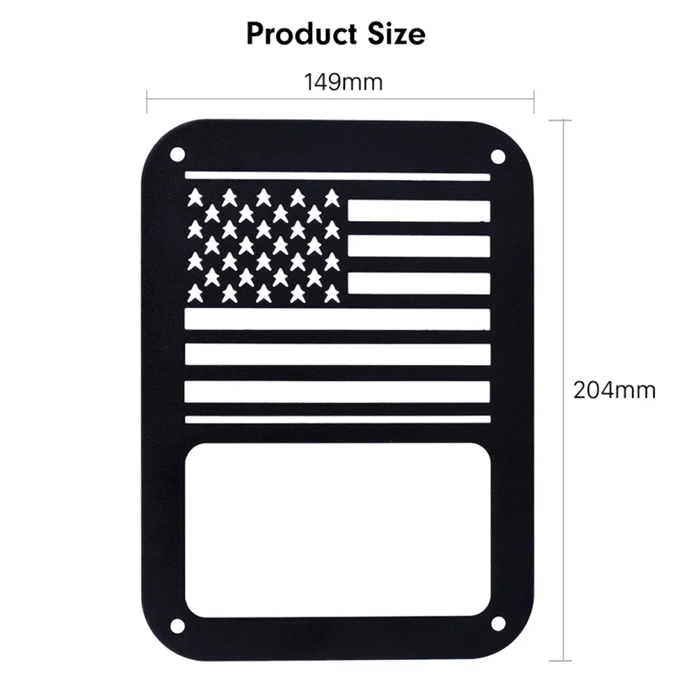SHGO-High Quality Car Safety Accessories Reverse Brake Light Protector Taillight dust Covers for 2007-2016 Jeep Wrangler | Освещение