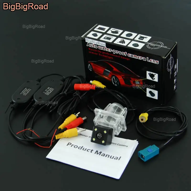 BigBigRoad автомобиля интеллигентая (ый) Трек заднего вида Камера для Benz GLK E Class 200 W212 W207