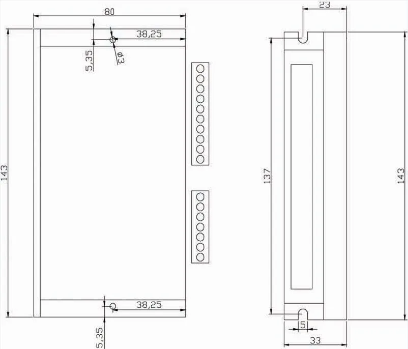 24V 36V48V 57 мм BLDC мотор драйвер 300W 18 V-50 V DC бесщеточный двигатель постоянного тока драйвера контроллера BLD-300B